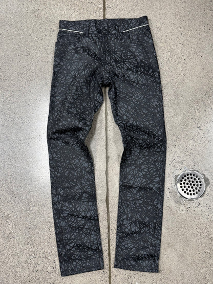 AW2013 Balenciaga ‘Scratch Lines’ Denim