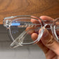 Chrome Hearts ‘Well Hell Yeah’ Clear Frame Prescription Glasses