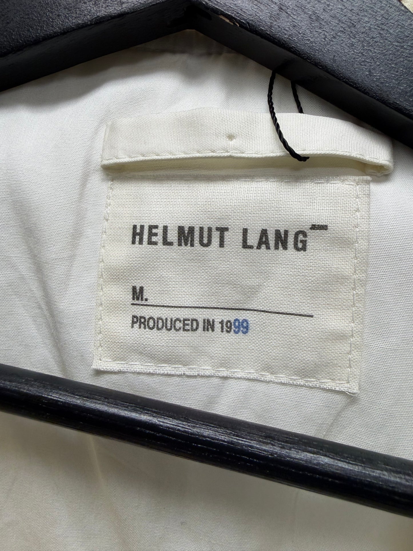 SS1999 Helmut Lang White ‘Badge ID’ Tactical Gilet Vest