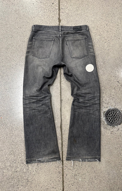 AW2004 Number (N)ine ‘Give Peace a Chance’ Patchwork Denim