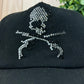 Mastermind Japan x Roar Rhinestone Leather Strapback Hat