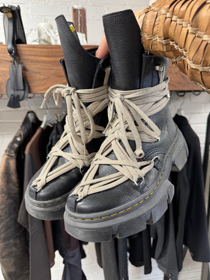 Rick Owens x Doc Martens ‘1460 DMXL’ Pentagram Lace Boots