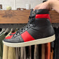 Saint Laurent ‘SL/01’ Court High Leather Trainers
