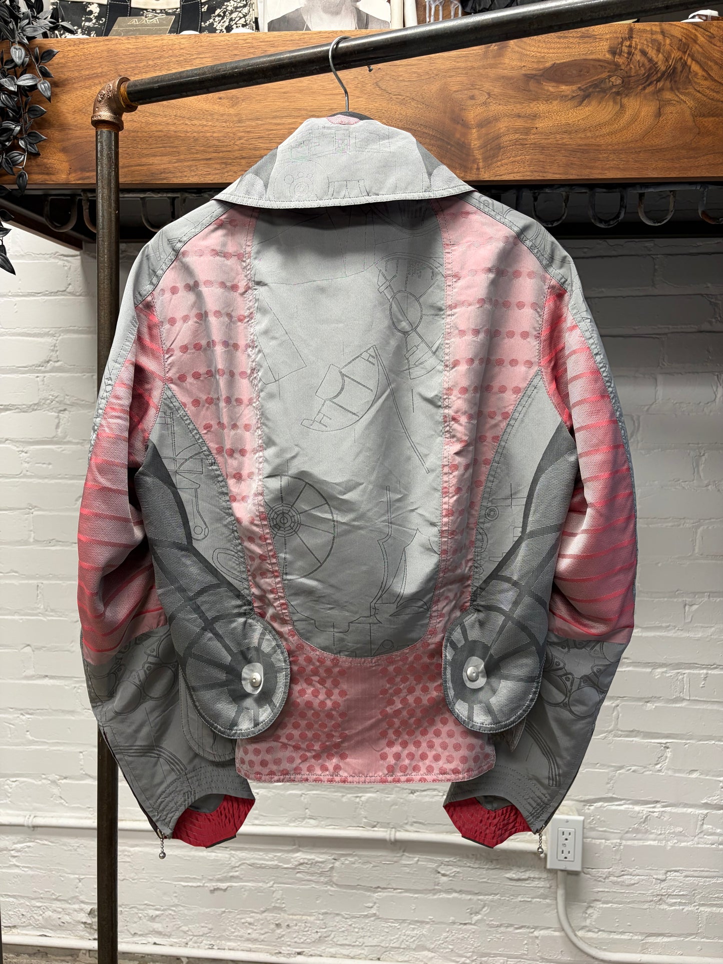 SS2008 Issey Miyake x Dyson ‘The Wind’ Technical Nylon Biker Jacket