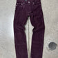 Dior Homme ‘Oxblood’ Red Corudroy Slim/Skinny Bottoms