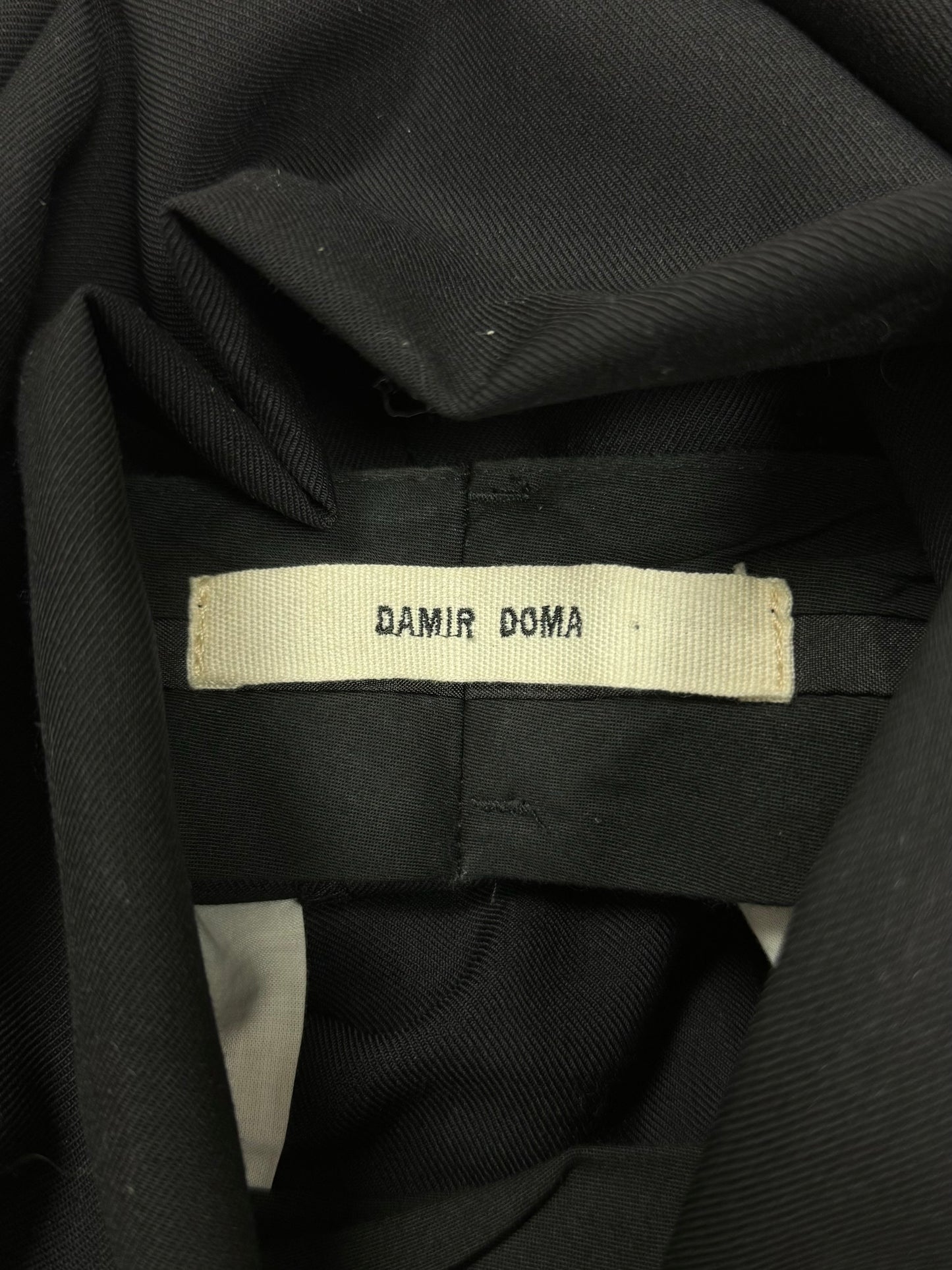 Damir Doma ‘Waist Bag’ Black Cargo Trousers