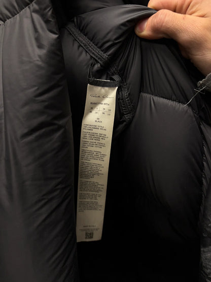 Rick Owens Black Jumbo Duvet ‘Peter’ Oversized Down Puffer Jacket
