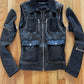 Spring Summer 2002 Dolce & Gabbana Mainline Detachable Sheepskin Zip Leather Jacket