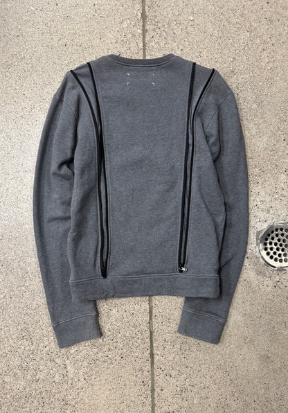 SS2016 Maison Margiela ‘Double Zip’ Expandable Sweatshirt