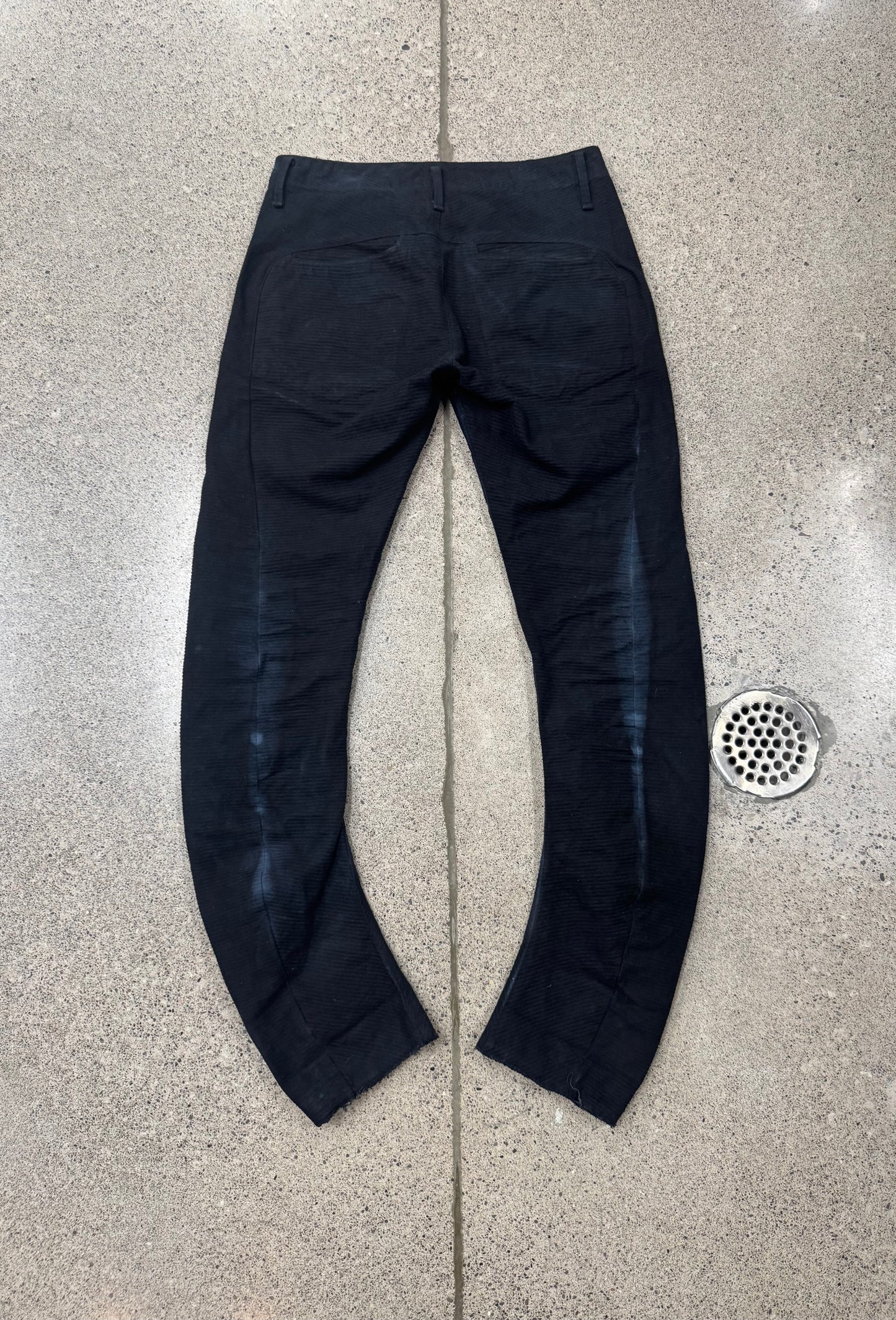 Zam Barrett Overlock Dyed J-Cut Denim