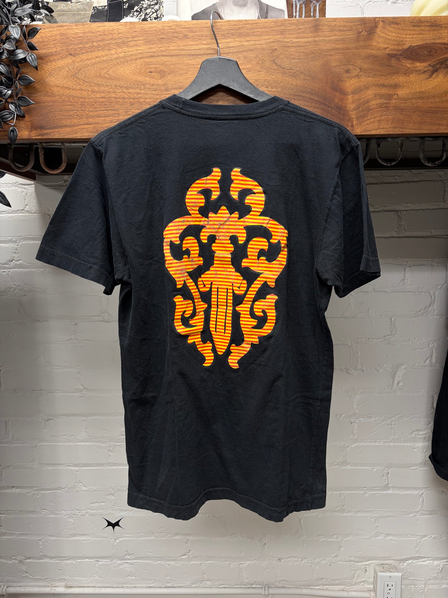 Chrome Hearts ‘Vine Dagger’ Black Graphic T-Shirt