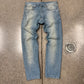 Dior Homme ‘Light Wash’ Blue Distressed Skinny Denim