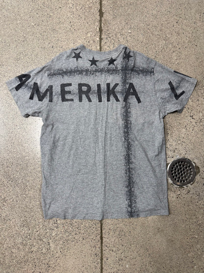 2010s Givenchy By Ricardo Tisci ‘Amerika’ Stars Graphic T-Shirt