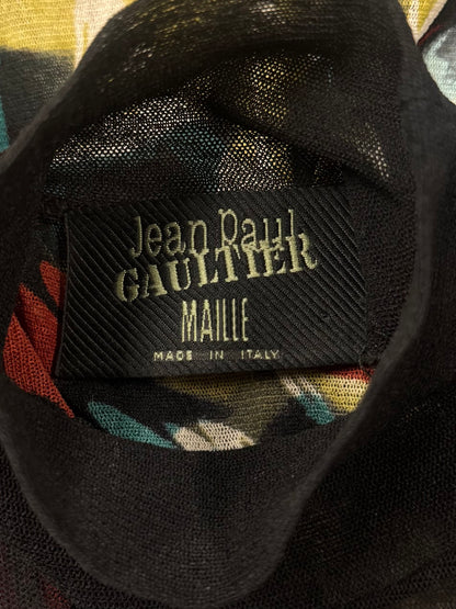 AW1998 Jean Paul Gaultier ‘Vampire’ Mesh Long Sleeve Shirt