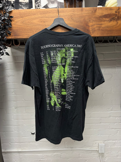 Vintage 2007 Cradle of Filth ‘Tournography’ Faded Black Band T-Shirt