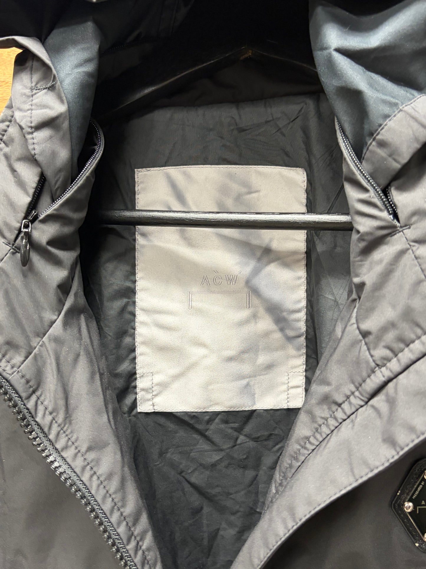 A-Cold-Wall* Black ‘Rhombus’ Storm Jacket