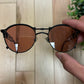 Jean Paul Gaultier Steampunk Red Tinted Sunglasses