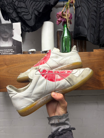 SS2006 Maison Martin Margiela Japan G.A.T. Hand Painted Low Top Sneakers