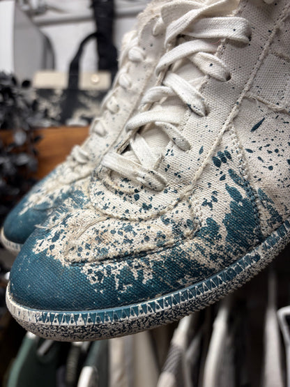 Maison Margiela Limited Edition ‘Paint Splatter’ G.A.T. Low Top Sneakers