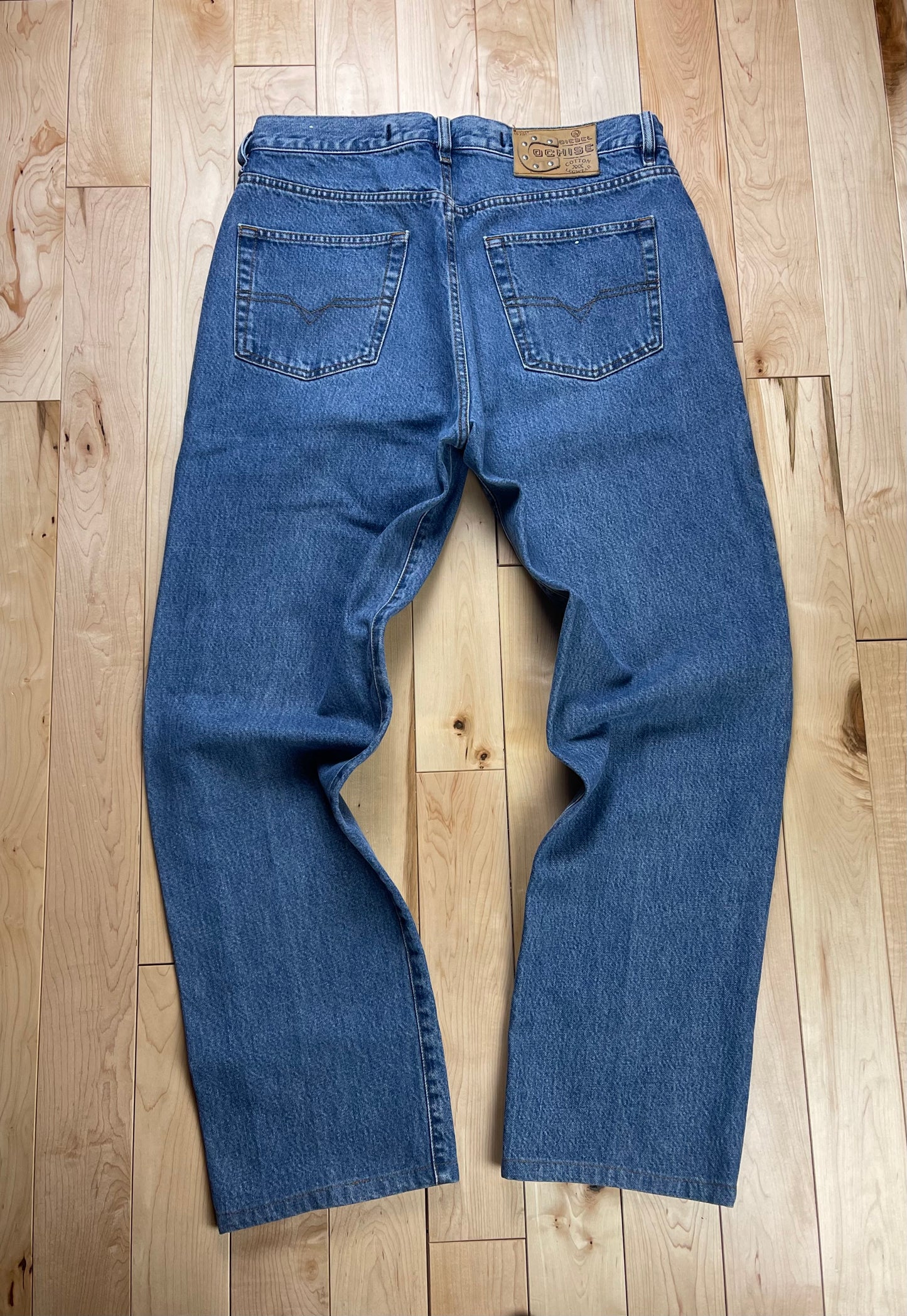 Diesel Bootcut Washed Blue Denim