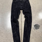2015 Saint Laurent ‘D02’ Bleach Wash Black ‘Unaltered’ Skinny Denim
