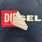 Diesel ‘Tape Logo’ Navy Blue Graphic T-Shirt