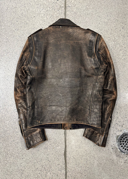 Maison Margiela ‘Replica’ 1950s Boston Perfecto Leather Jacket