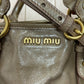 Miu Miu ‘Vitello’ Leather Crossbody/Top Handle Bag