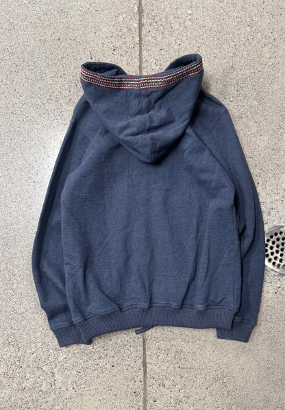 Maharishi ‘Snake’ Embroidered Zip Up Hoodie