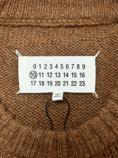 SS2016 Maison Margiela ‘Rust Orange’ Loose Gauge Knit Sweater