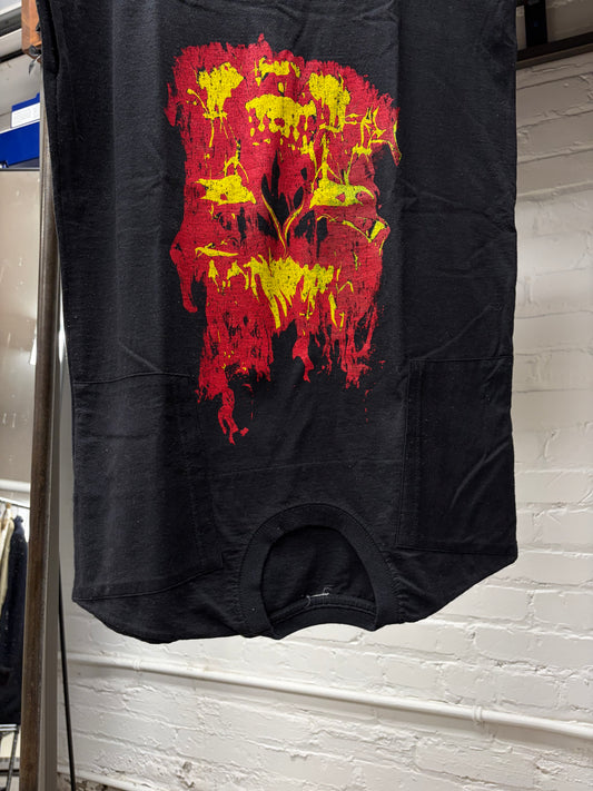 SS2013 Maison Margiela Reworked ‘Metal’ Cutoff Sleeve Shirt