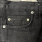 Dior Homme ‘ Raw Black’ Flared Leg Denim
