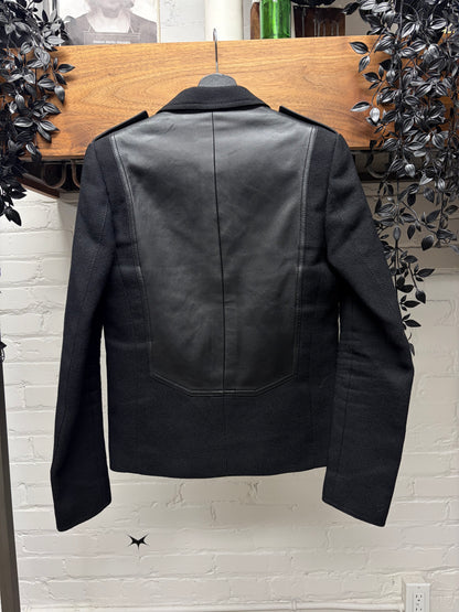 AW2007 Dior Homme by Hedi Slimane ‘Navigate’ Hybrid Lambskin Leather Double Breasted Jacket