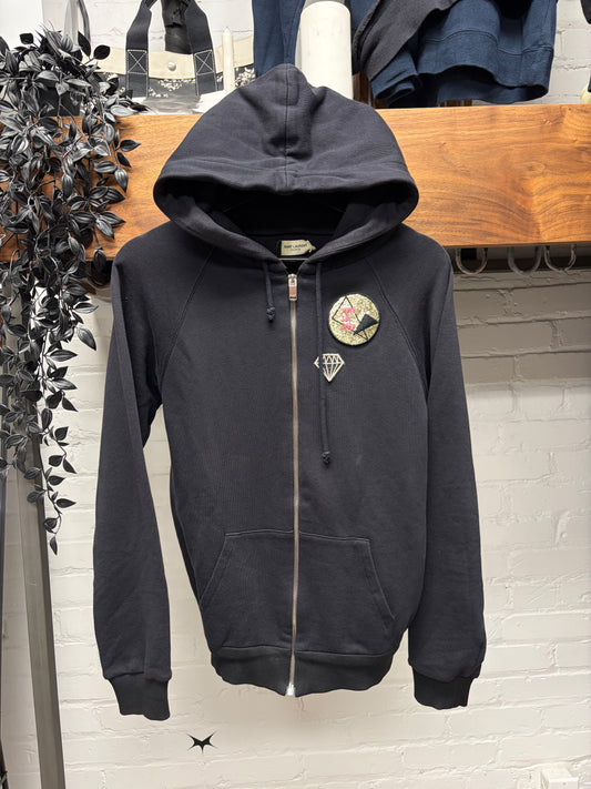 SS2017 Saint Laurent ‘Never Say Never’ Zip Up Hoodie