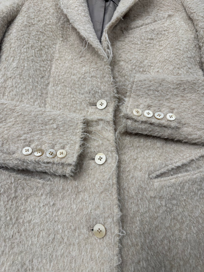 L.G.B. ‘Crucifix’ Alpaca Wool Coat