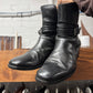 2000s Yves Saint Laurent by Tom Ford ‘Jonny Jodhpur’ Calfskin Leather Boots