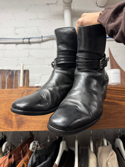 2000s Yves Saint Laurent by Tom Ford ‘Jonny Jodhpur’ Calfskin Leather Boots