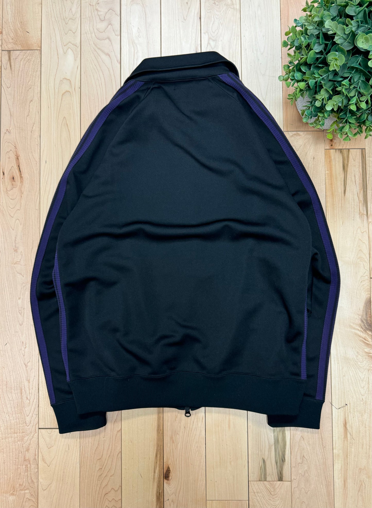 Needles Purple/Black Striped Track Jacket