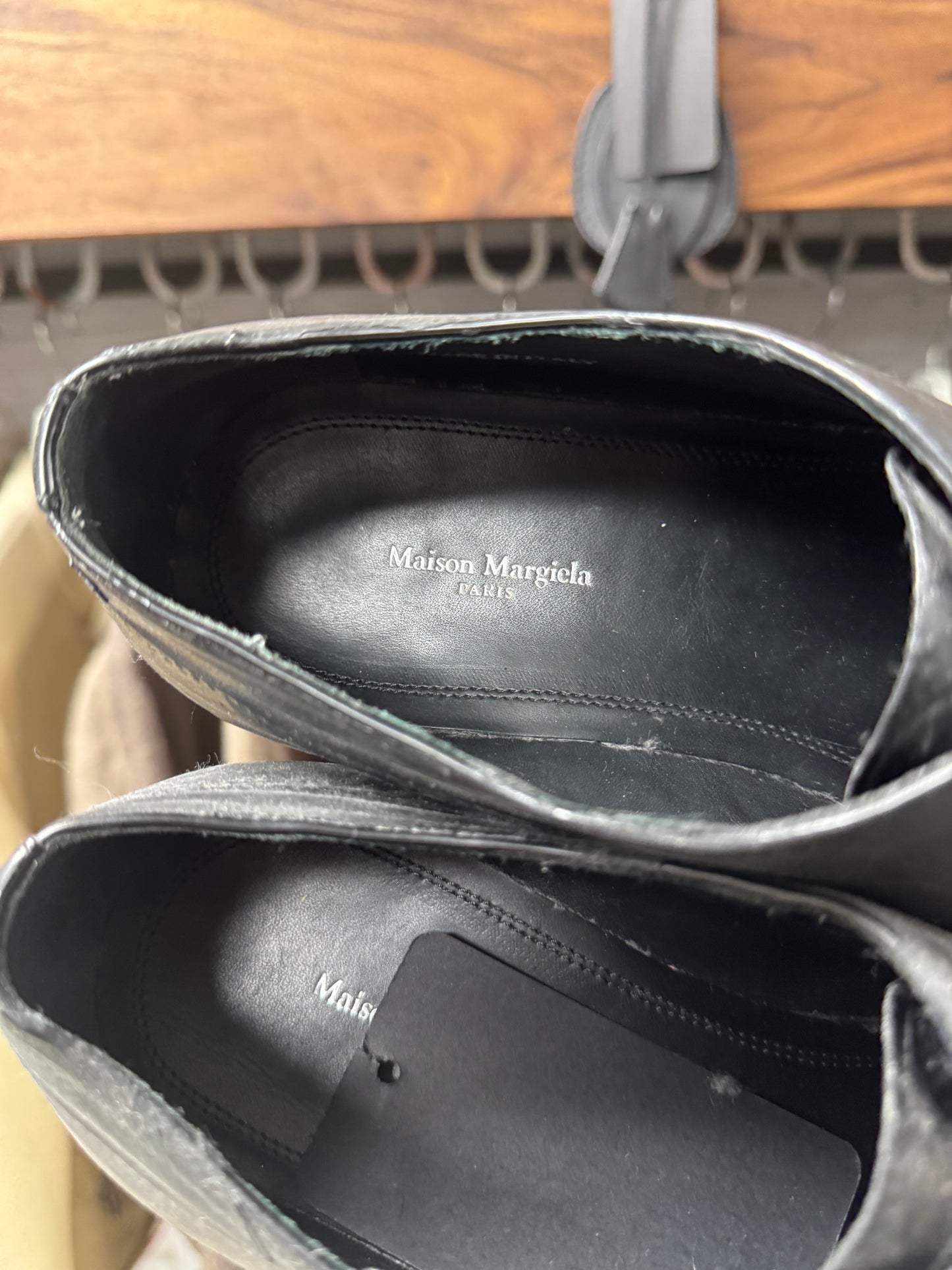 Maison Margiela Rubber Coated ‘Derby’ Dress Shoes