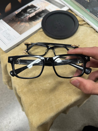 Chrome Hearts 925 Silver ‘Gittinany’ Fleur De Lis Glasses