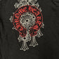 Chrome Hearts ‘Cemetery’ Cross Flood Black/Red Graphic T-Shirt