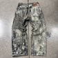 Acne Studios ‘Trompe L’œil’ Cold Grey Wide Leg Painter Denim