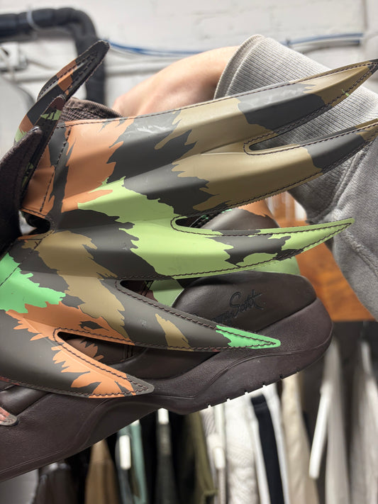 2015 Jeremy Scott x Adidas Wings 3.0 Camouflage High Top Sneakers