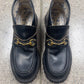 Gucci Horsebit Loafer Black Leather Boots