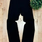 2020 Balenciaga Black Wide Leg Trousers