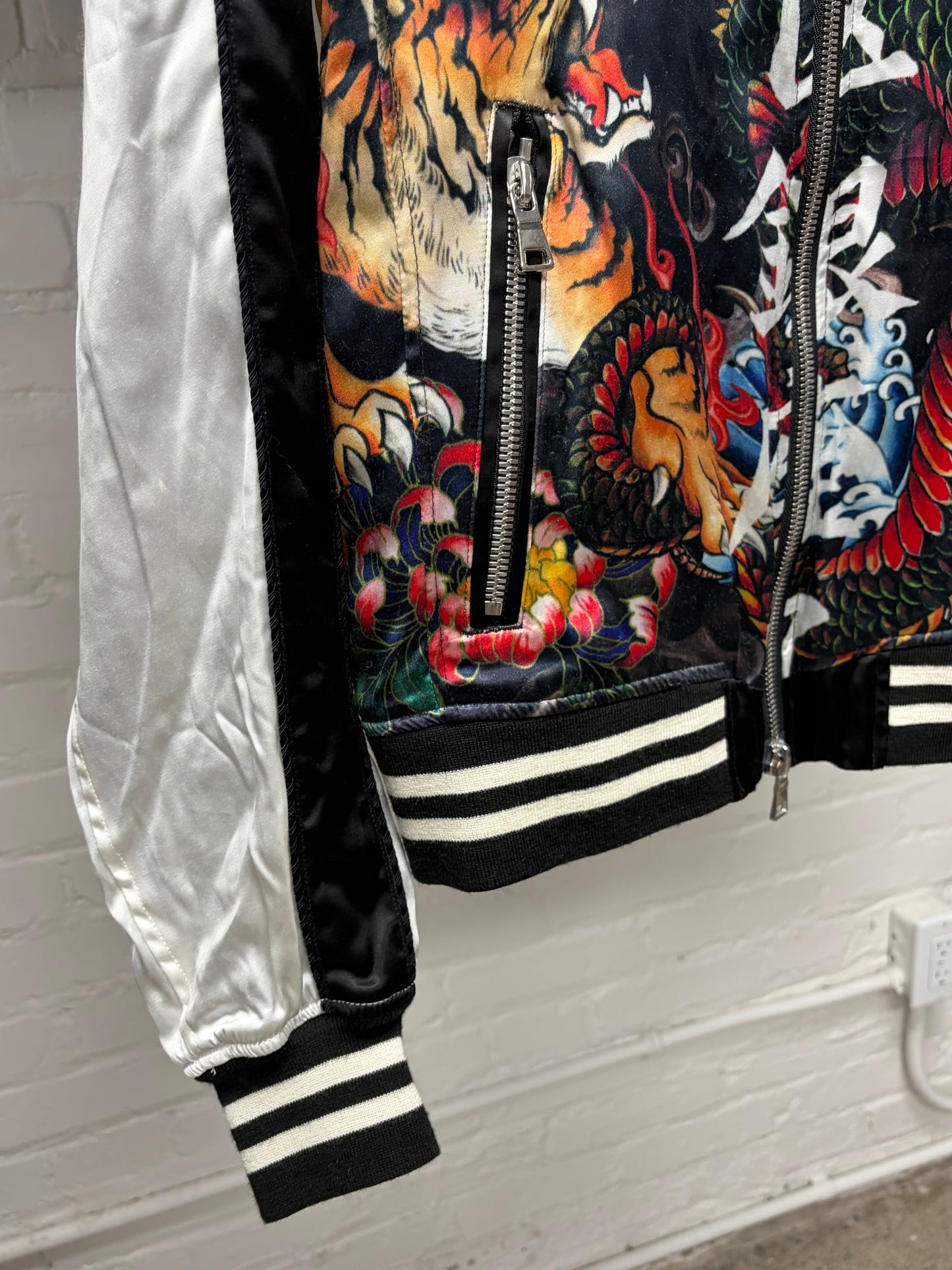 Balmain ‘Sukajan’ Traditional Japanese Silk Bomber Jacket