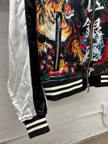Balmain ‘Sukajan’ Traditional Japanese Silk Bomber Jacket