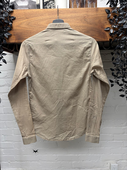 SS2005 Dior Homme ‘Beck’ Sheer Brown Button Up Shirt