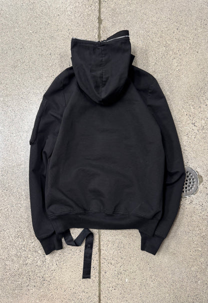 Rick Owens DRKSHDW ‘GIMP’ Black Cotton/Canvas Flight Bomber