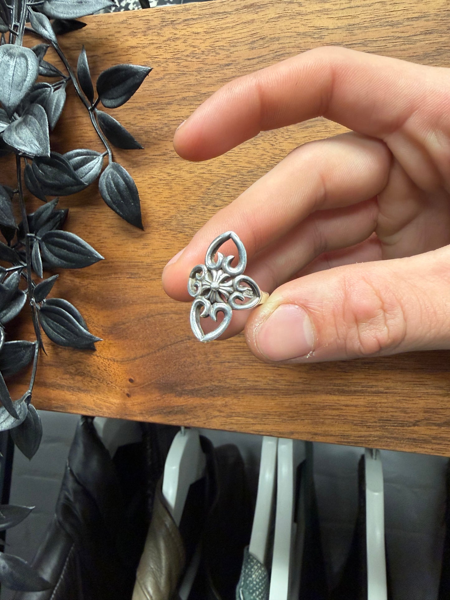 2013 Chrome Hearts x Kate Hudson ‘Flowering Plus Cross’ Ring
